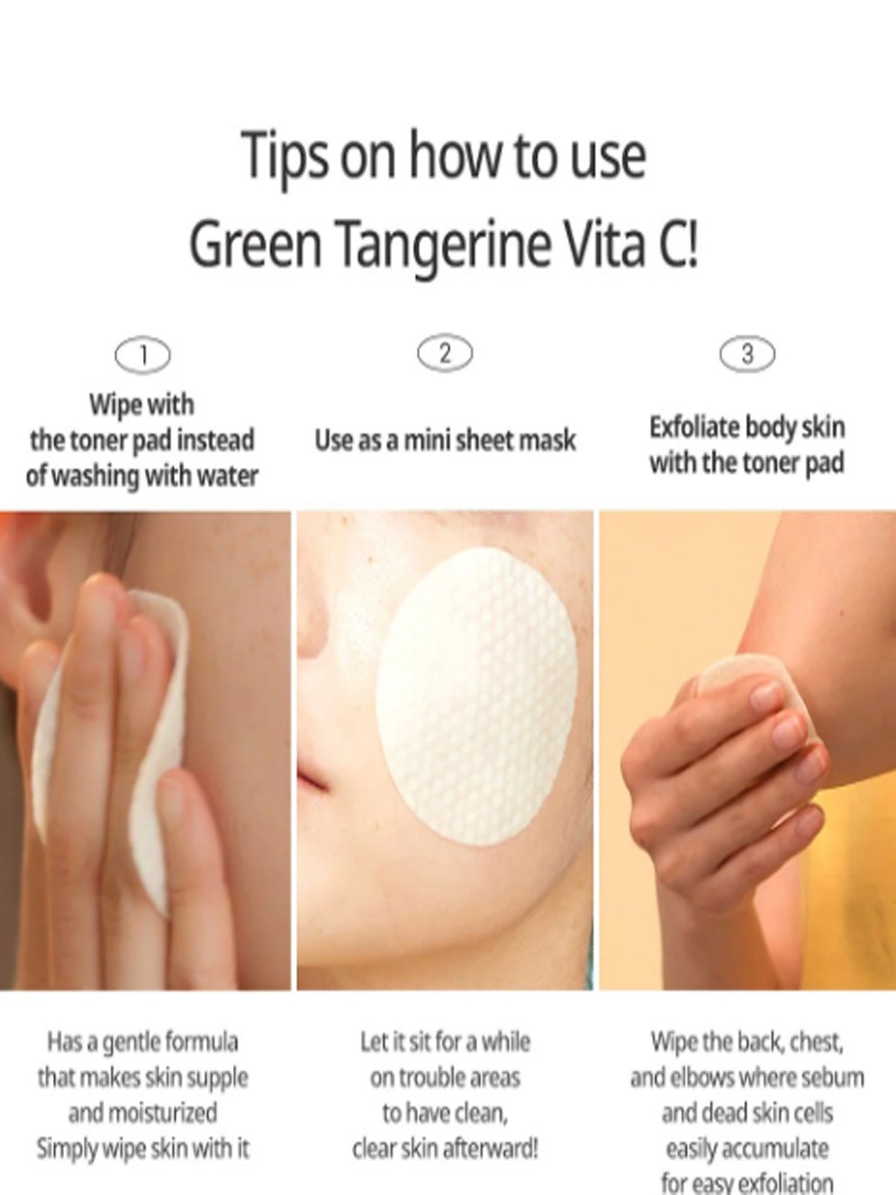 [Goodal] *TIMEDEAL*    Green Tangerine Vita C Toner Pad+