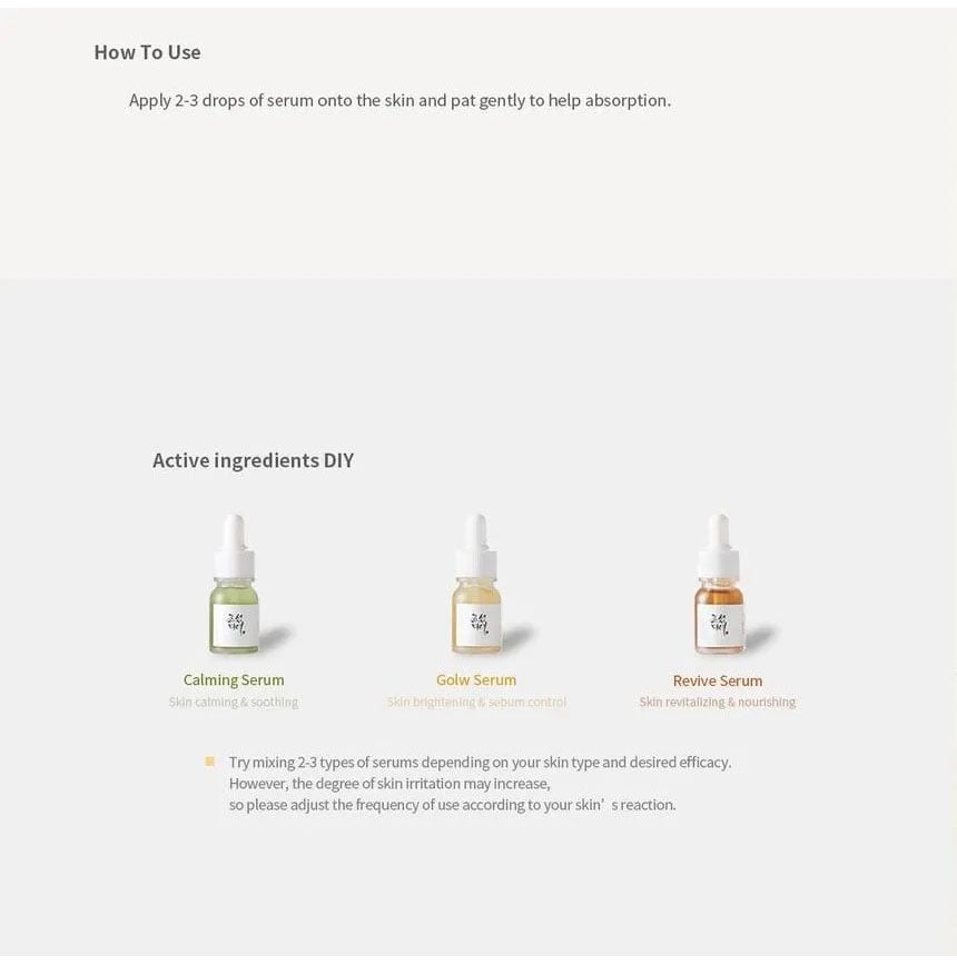 [Beauty of Joseon] Hanbang Serum Discovery Kit