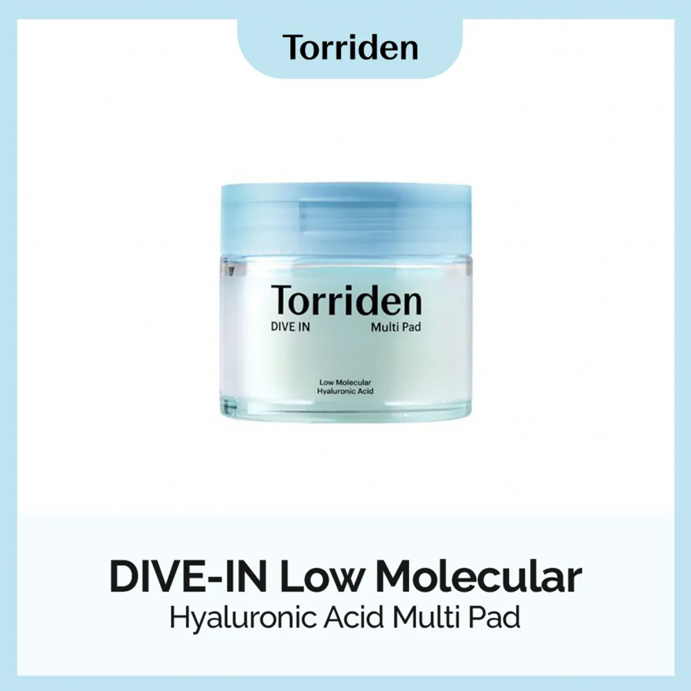 [Torriden] DIVE-IN Low Molecule Hyaluronic acid  Multi Pad (80ea)