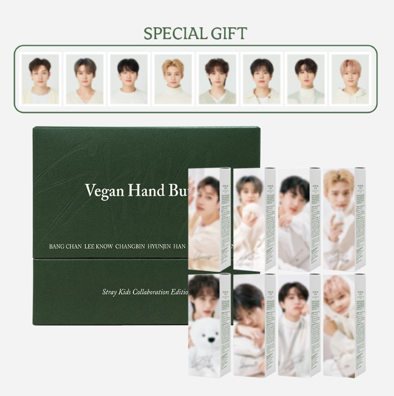 [Nacific] Vegan Hand Butter Set x Stray Kids Collaboration (8ea)