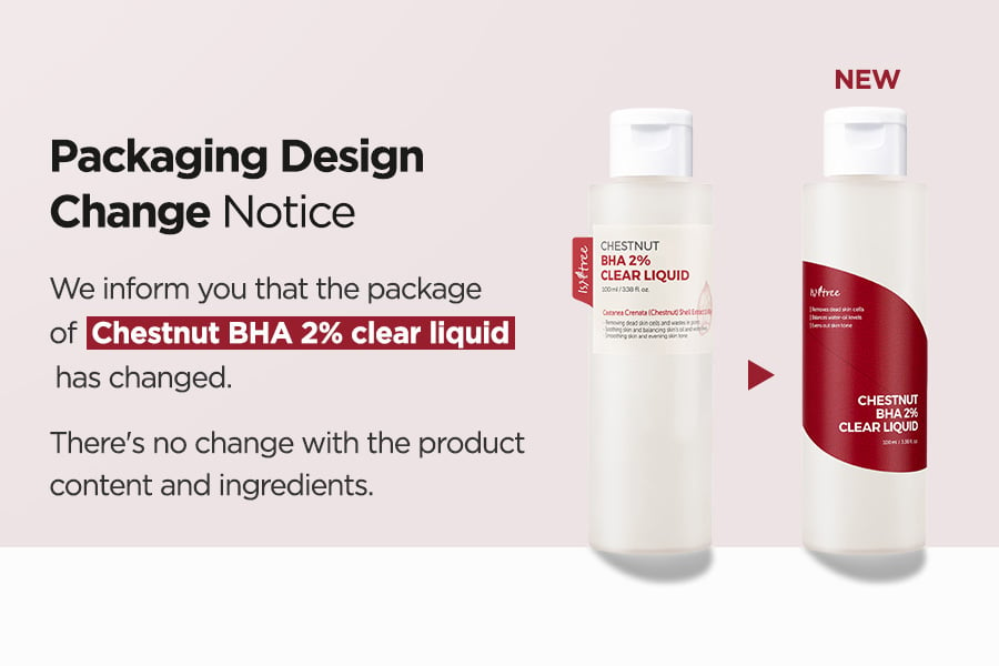 [Isntree] Chestnut BHA 2% Clear Liquid 100ml