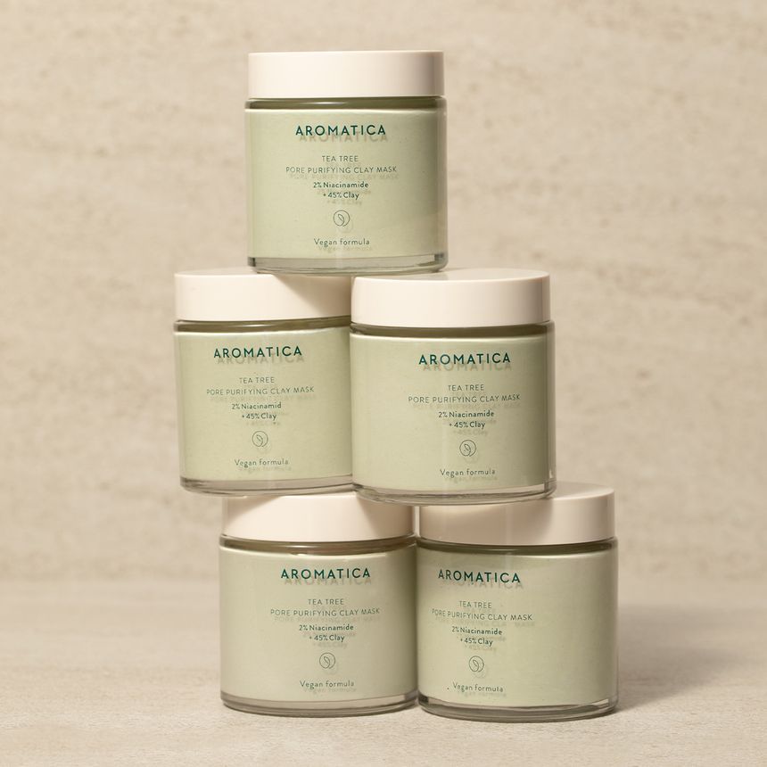 [Aromatica] Tea tree Pore Purifying Clay Mask 120ml