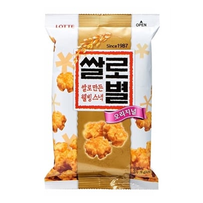 [Lotte] Rice Crackers 78g 1ea