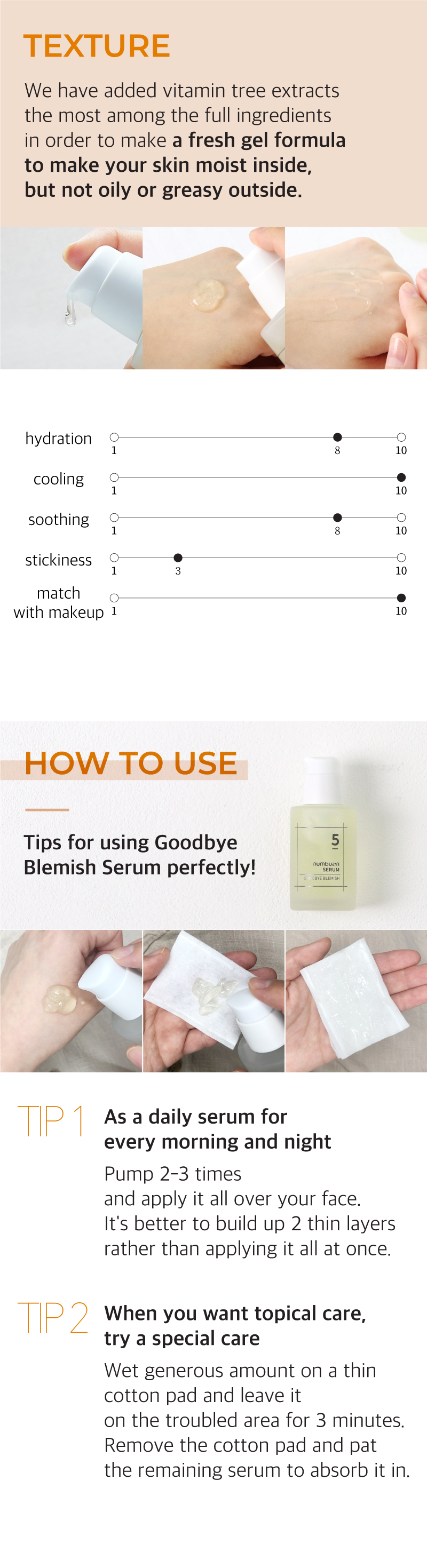 [Numbuzin] No.5 Goodbye Blemish Serum 50ml