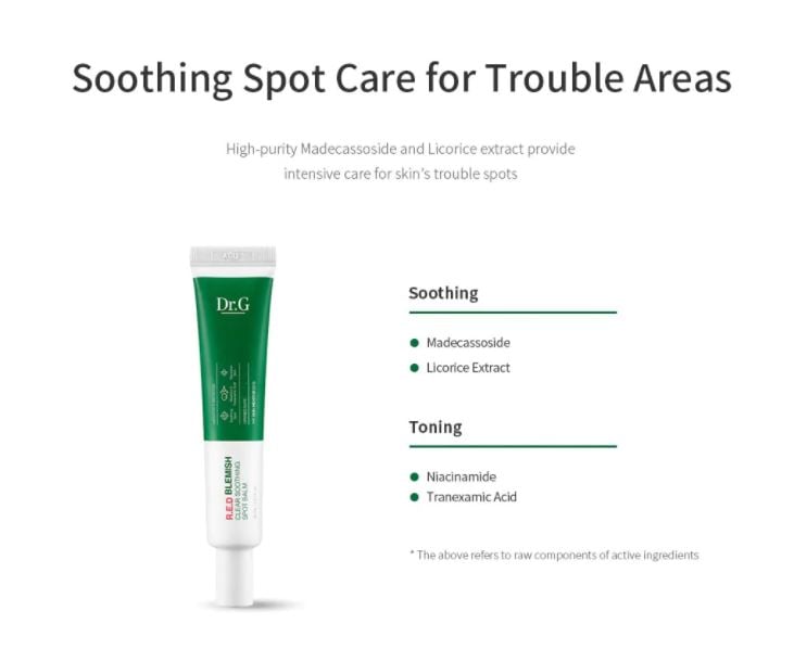 [DR.G] R.E.D Blemish Clear Soothing Spot Balm 30ml