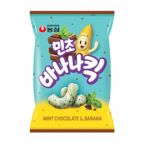 [Nongshim] Mint Choco Banana Kick 60g 1ea