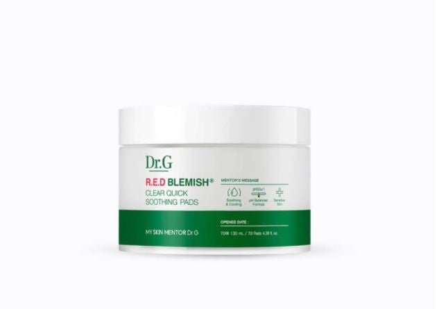 [Dr.G]   R.E.D Blemish Clear Soothing Pads (70ea)