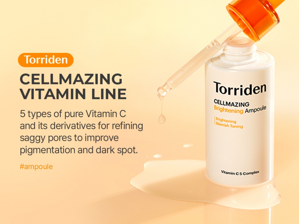 [Torriden] Cellmazing Vita C Brightening Ampoule 30ml