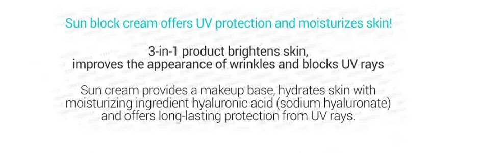 [Farmstay] Hyaluronic UV Shield Sun Block Cream