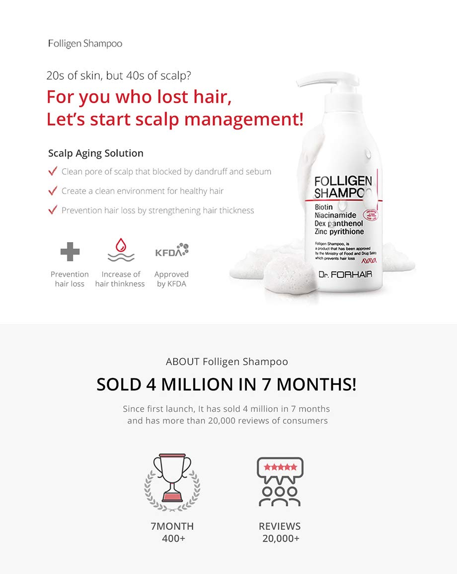 [Dr.FORHAIR] Folligen Shampoo 100ml