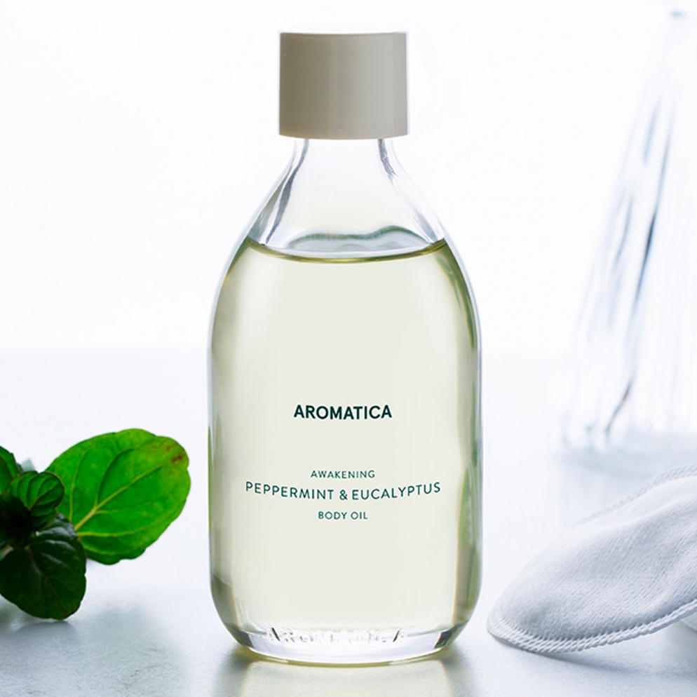 [Aromatica] Awakening Body Oil - Peppermint & Eucalyptus 100ml