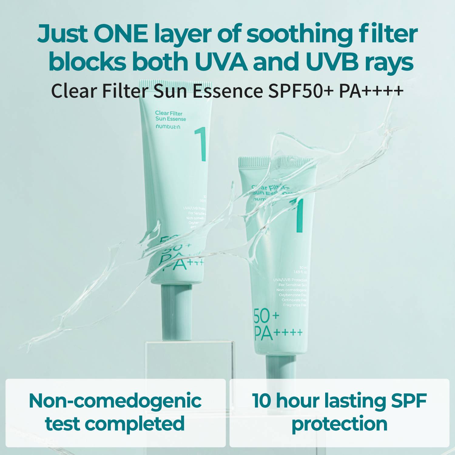 [Numbuzin] No.1 Clear Filter Sun Essence SPF50+ PA++++