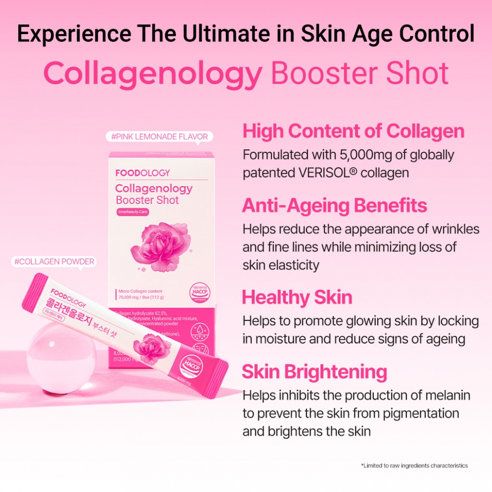 [Foodology] Collagenology Booster Shot (14 Sticks)