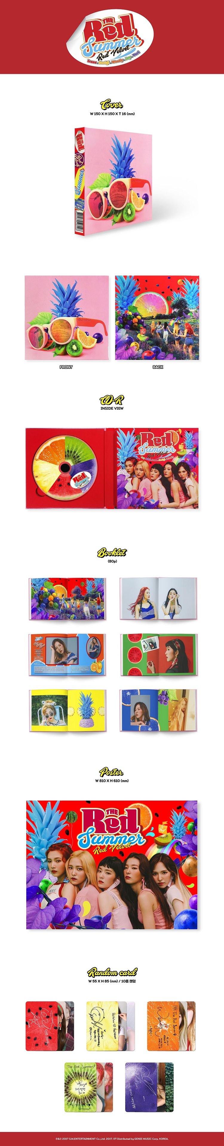 [K-POP] Red Velvet Summer Mini Album Vol.3 - The Red Summer