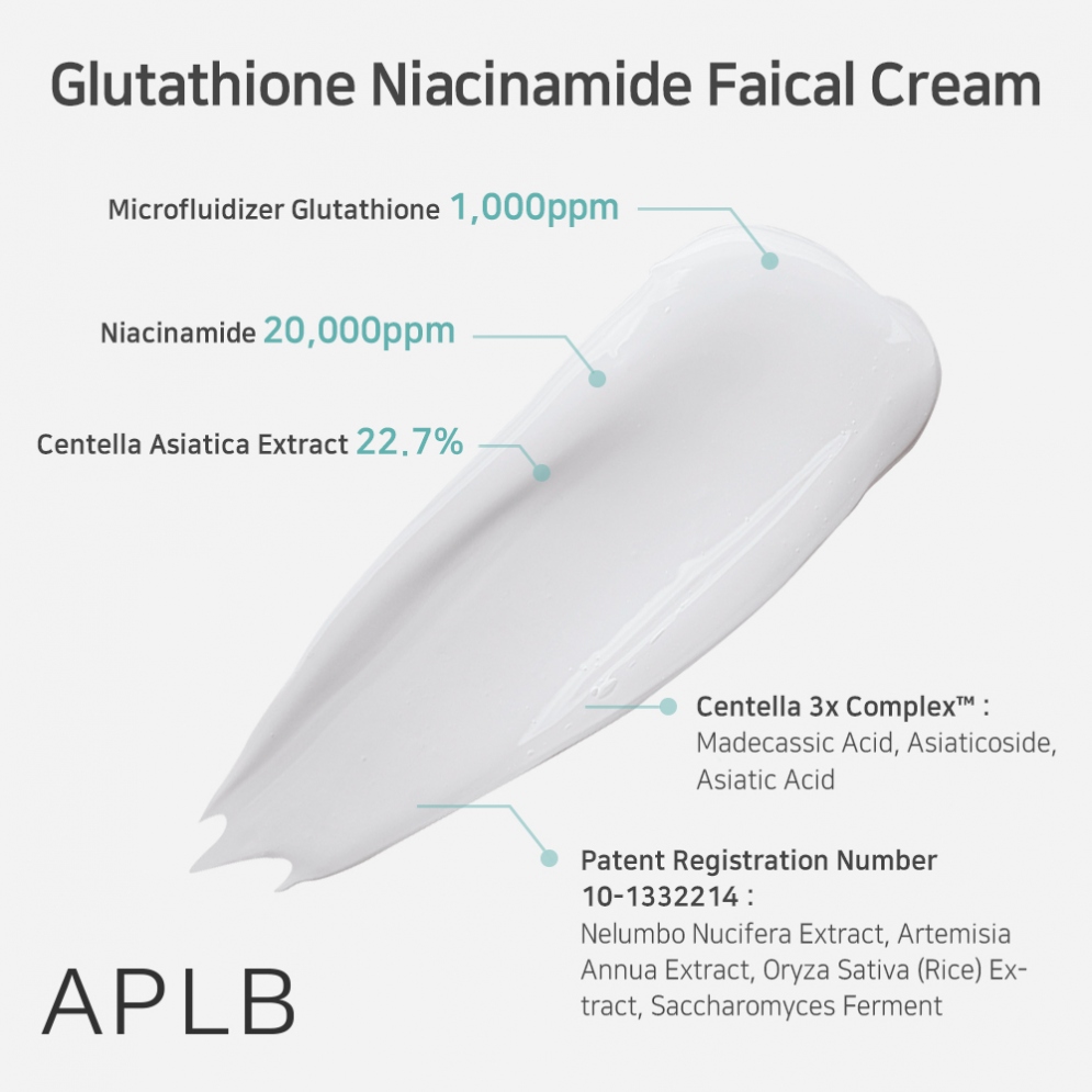 [APLB] *TIMEDEAL*  Glutathione Niacinamide Facial Cream 55ml