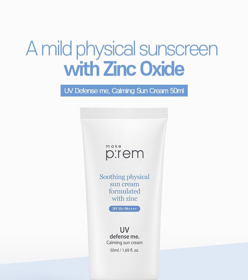 [make p:rem] UV Defense Me Calming Sun Cream 50ml