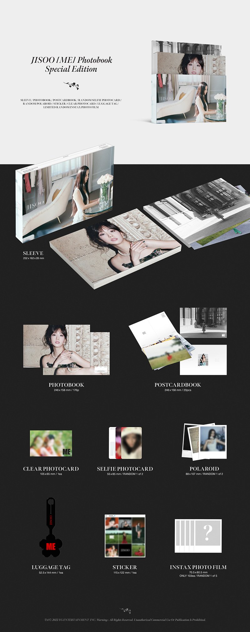 [K-POP] JISOO - ME PHOTOBOOK (SPECIAL EDITION)