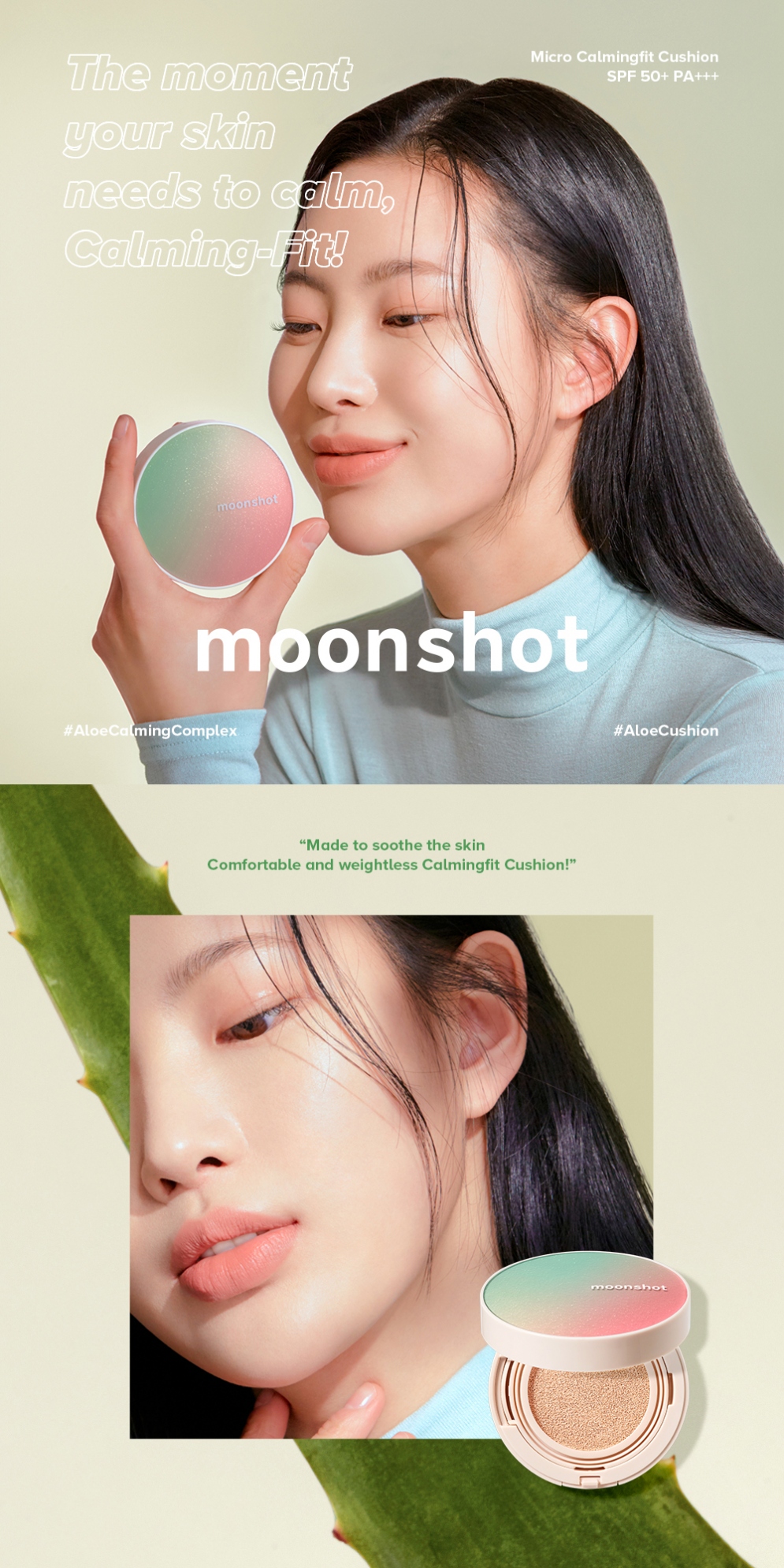 [moonshot] Micro CalmingFit Cushion #101