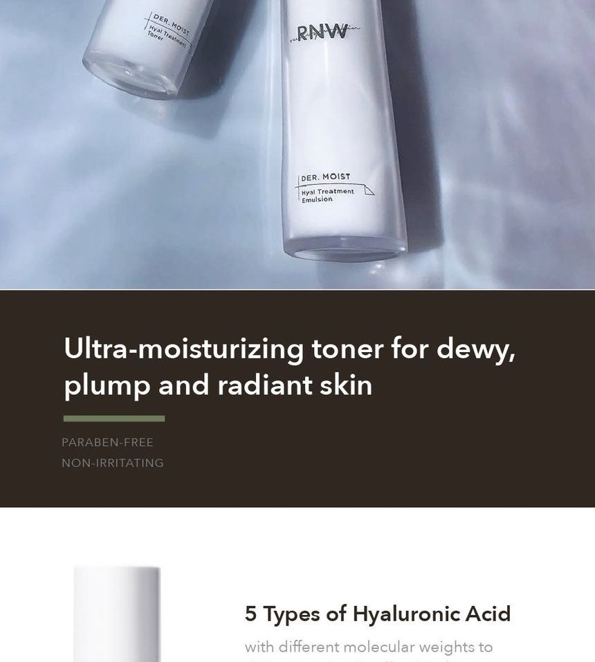 [RNW] DER. Moist Hyal Treatment Toner 125ml