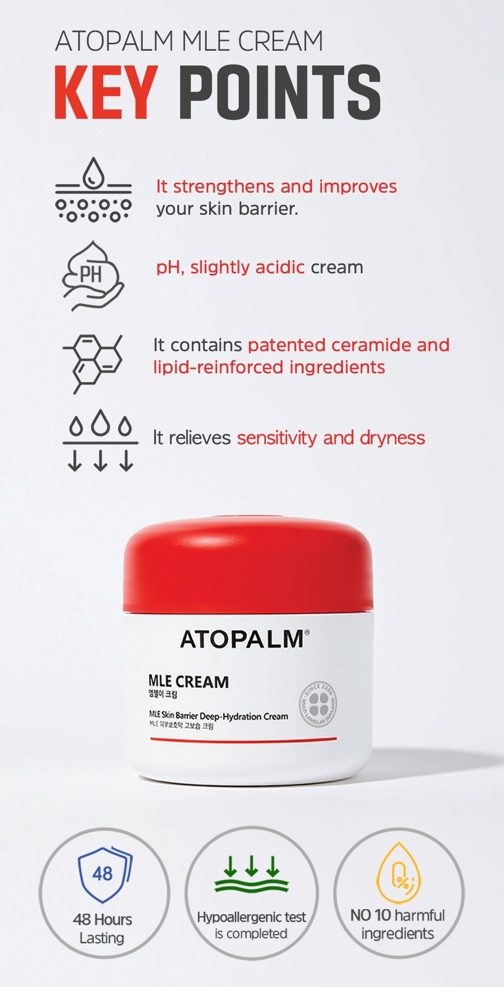 [ATOPALM] *Renewal* MLE Cream 100ml